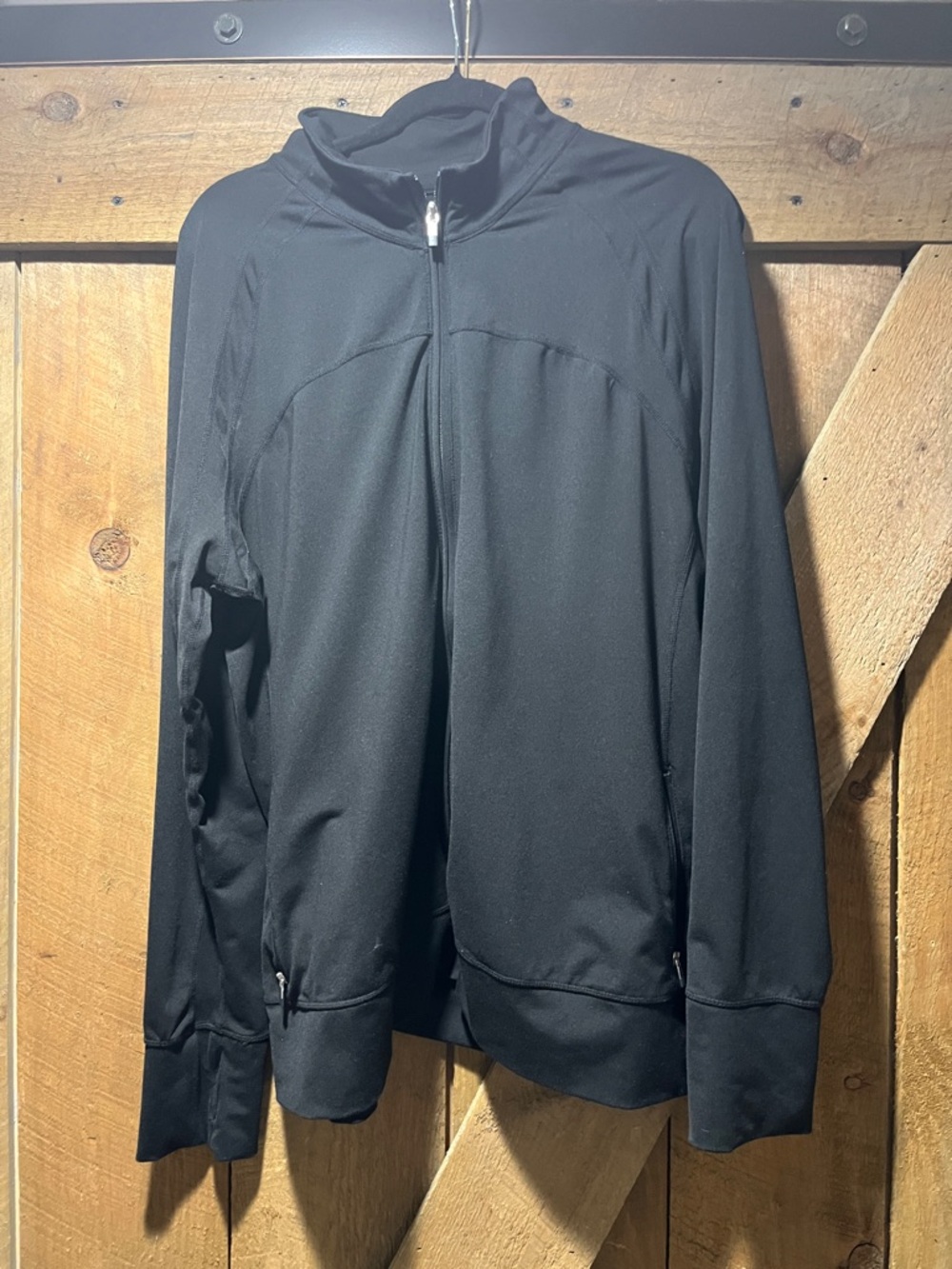 Women's Black Performance Full-Zip Jacket